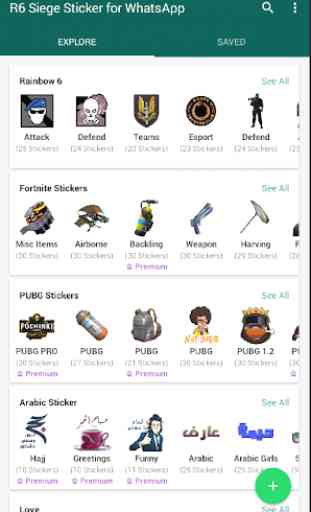 R6 Siege & Popular Games Stickers for WhatsApp 1