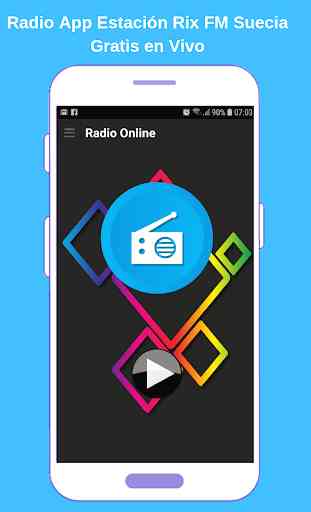 Radio App Estación Rix FM Suecia Gratis en Vivo 2