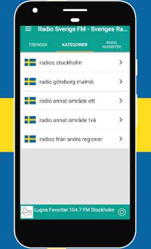 Radio Suecia, radio FM Suecia 2