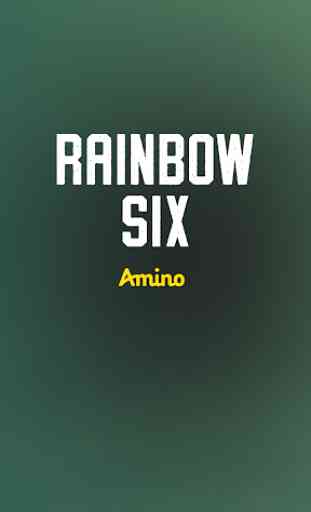 Rainbow Six Amino em Português 1