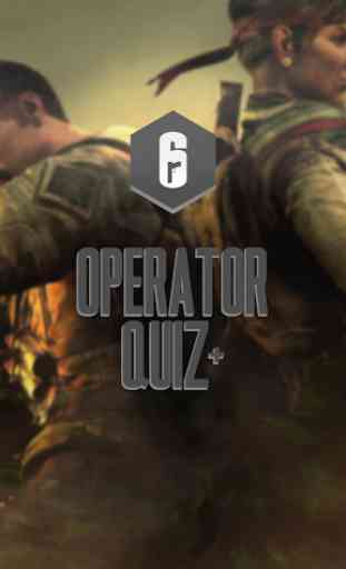 Rainbow Six Siege Operator Quiz! 1