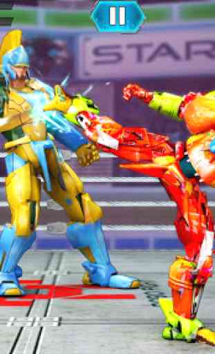 Robot Fighting Multijugador 2019: Real Ring Fights 3