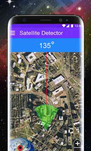 Satellite Finder App: azimut y elevacion 1