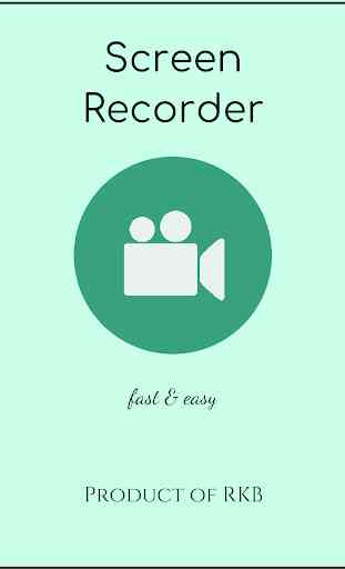 Screen Recorder (Screen video with audio) 1