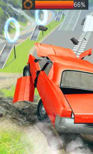 Simulador de accidentes de coche: sentir los golpe 3