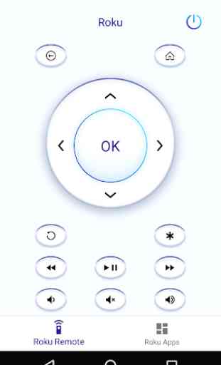 Smart remote for Roku 1