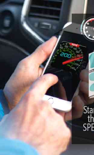 Speedometer HUD Pro-GPS Digital Tracking distance 2