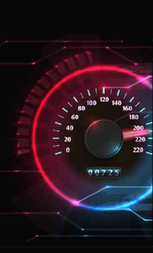 Speedometer HUD Pro-GPS Digital Tracking distance 3