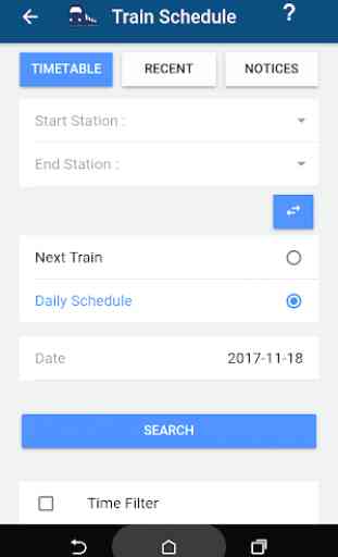 Sri Lanka Train Schedule 1