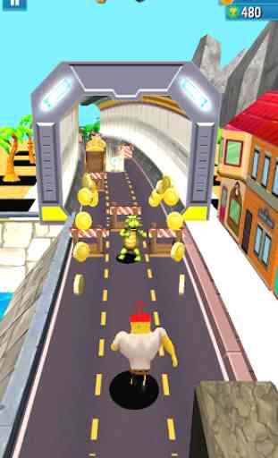 Subway sponge Run Super bob Adventure 3