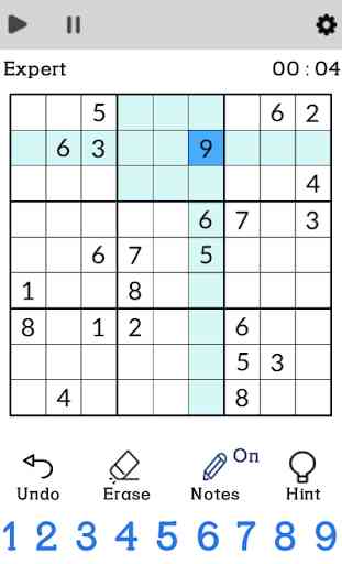 Sudoku clásico 2