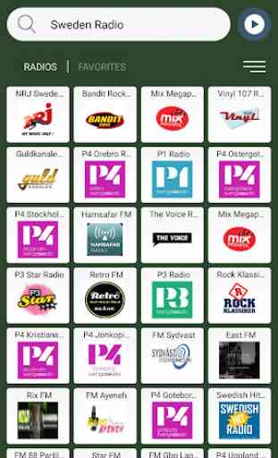Sweden Radio Stations Online 1