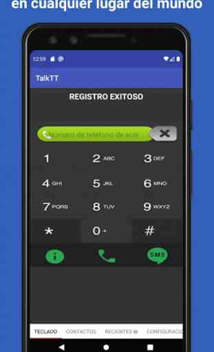 TalkTT - Llamada telefónica/SMS/Número de teléfono 1