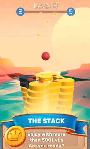 The Stack Tower : Ball Fall game 3d stick blocks ☄ 2