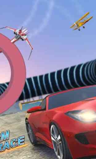 Transform Carrera 3D: Avión, barco, moto & Coche 3