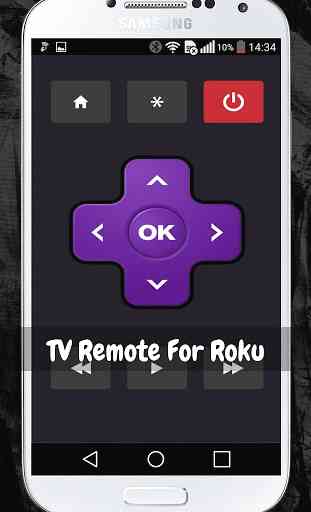 TV Remote for Roku 2