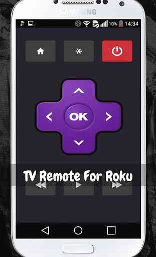TV Remote for Roku 4
