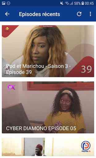TV Replay Sénégal 2