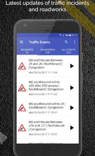 UK Motorway Traffic News 1