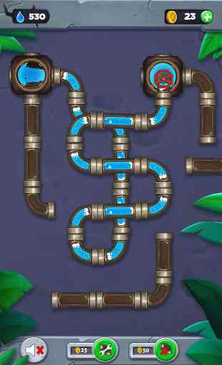 Water flow - Connect the pipes 3