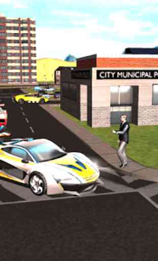 2017 Taxi Simulator - 3D Modernos juegos de conduc 1