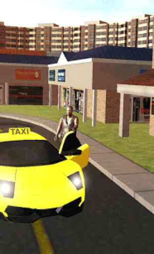 2017 Taxi Simulator - 3D Modernos juegos de conduc 2