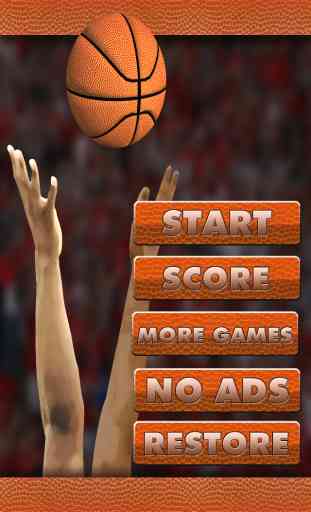 3D Baloncesto malabares Hoop Enfrentamiento juego 1