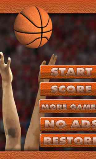 3D Baloncesto malabares Hoop Enfrentamiento juego 4