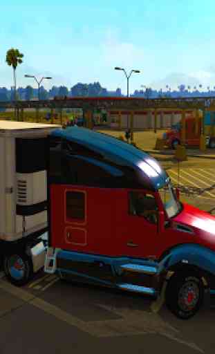 3D Euro Truck Traffic Simulator Real 2