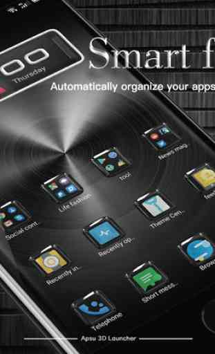 APSU Launcher 3D Pro - themes, wallpapers 1