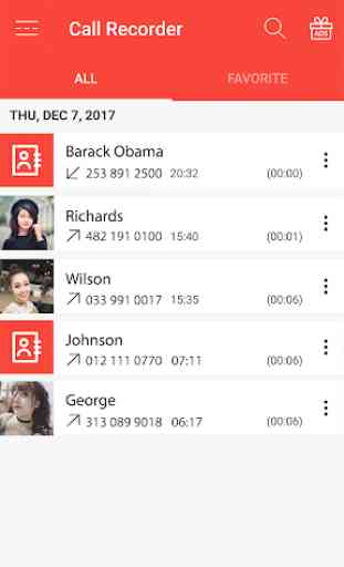 Auto call recorder - Unlimited and pro version 1