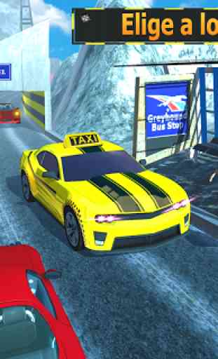 autopista taxi simulador juego 2018 4