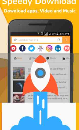 Browser for Android - Fast & Safe Browser ,Privacy 3