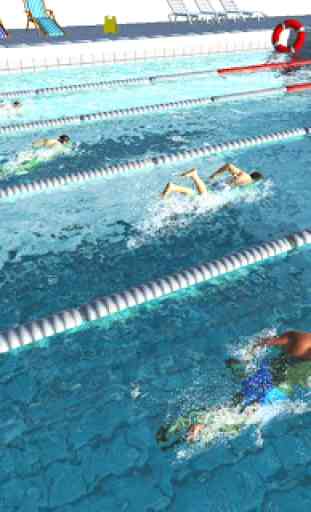 Carrera de piscina real - Temporada de natación 18 4