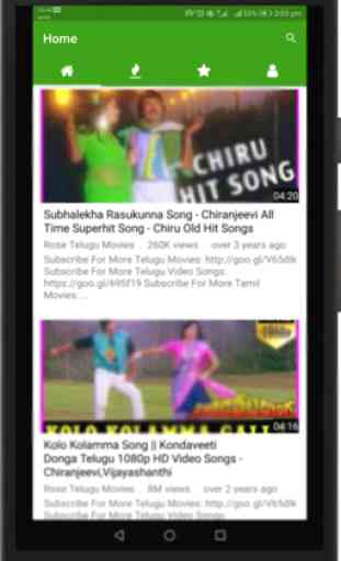 Chiranjeevi Hit Songs Videos : Telugu Old Hits 1