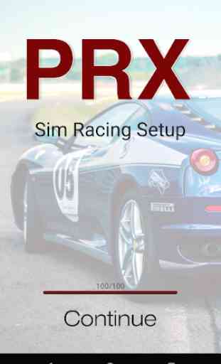 Configuración de Sim Racing 1
