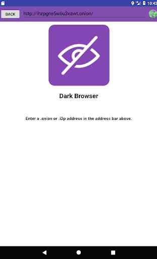 Dark Browser - TOR and I2P Browser 4