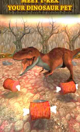 Dinosaurio que compite el doméstico virtual: T-Rex 1