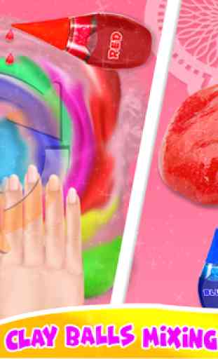 DIY Balloon Slime Smoothies & Clay Ball Slime Game 3