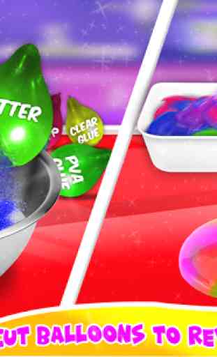 DIY Balloon Slime Smoothies & Clay Ball Slime Game 4