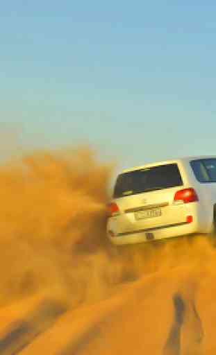 Dubai desierto jeep velocidad deriva 1