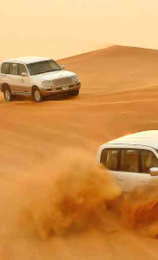 Dubai desierto jeep velocidad deriva 3