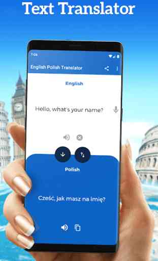 English Polish Translator - Voice Text Translator 1