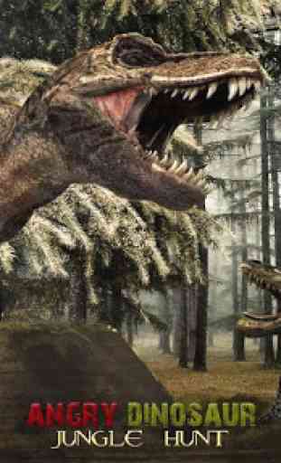 Enojado Dinosaurio Selva Cazar: T Rex Simulador 1