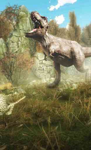 Enojado Dinosaurio Selva Cazar: T Rex Simulador 2