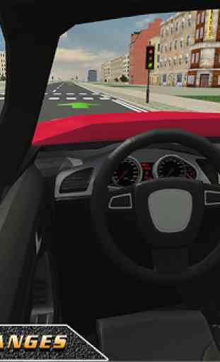 Escuela 3D simulador de conducción 3