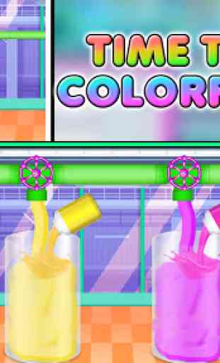 Fábrica de limo colorido: diy rainbow squishy 3