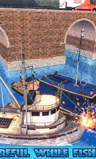 Fishing Ship Simulator 2019: Fish Boat Game 2