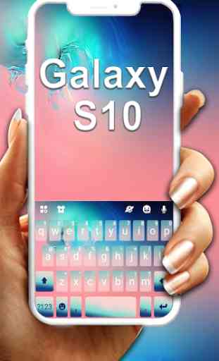 Galaxy S10 Tema de teclado 1