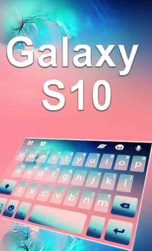 Galaxy S10 Tema de teclado 2